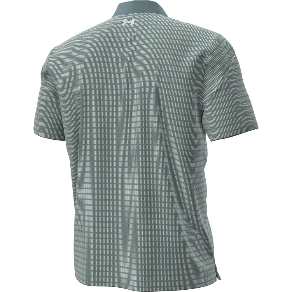 Under Armour Drive Chill Pillar Print Golf Polo - Image 2