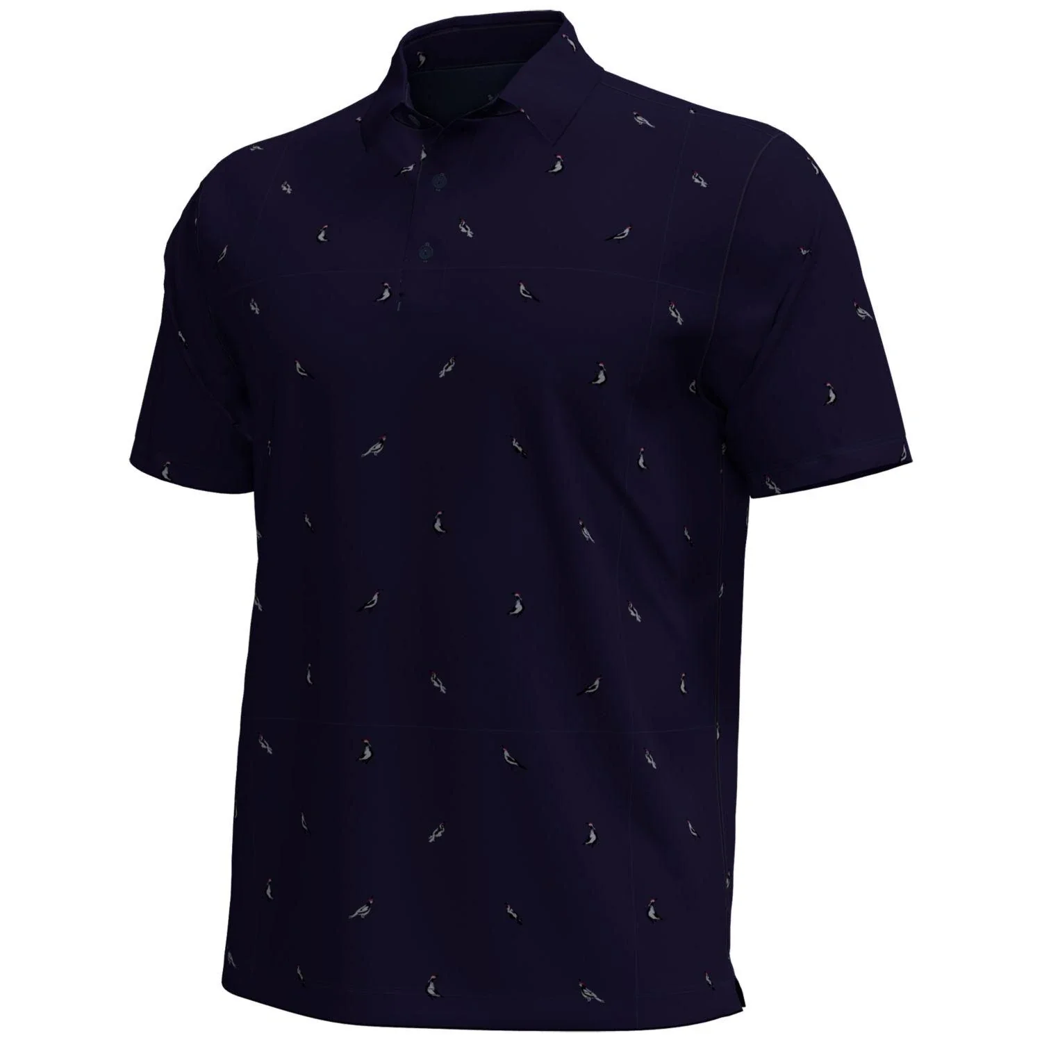 Under Armour Drive Quail Print Golf Polo