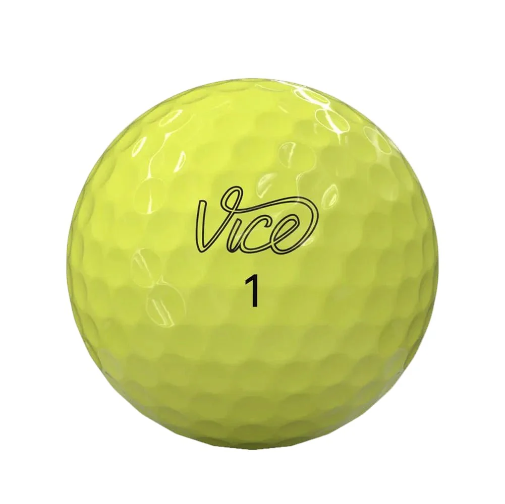 Vice Golf Drive Golf Balls - Yellow - Image 2