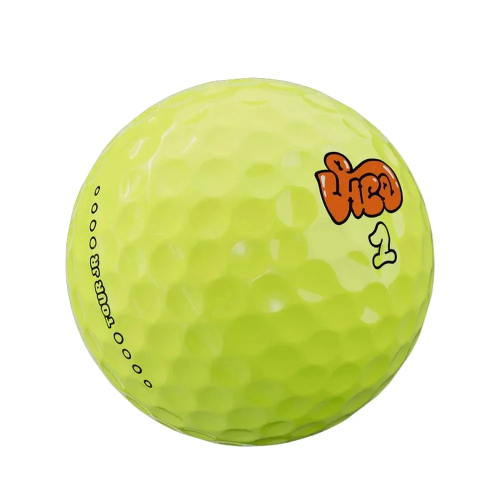 Vice Golf Junior Tour Golf Balls - Yellow - Image 2