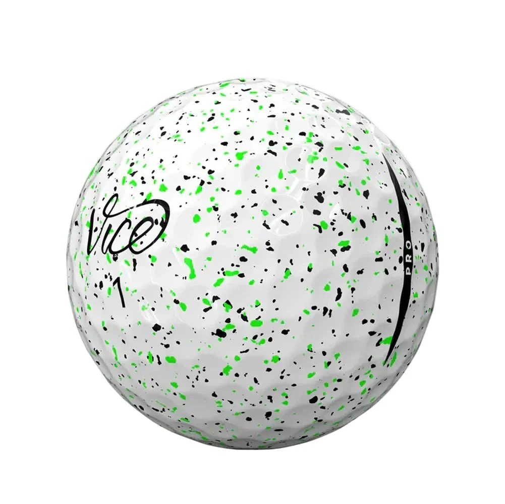 Vice Golf Pro Golf Balls - Drip Lime - Image 3