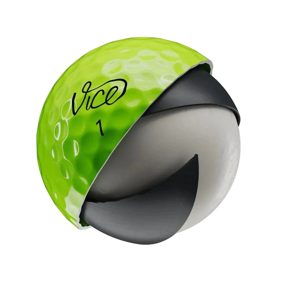 Vice Golf Pro Golf Balls - Neon Lime - Image 5
