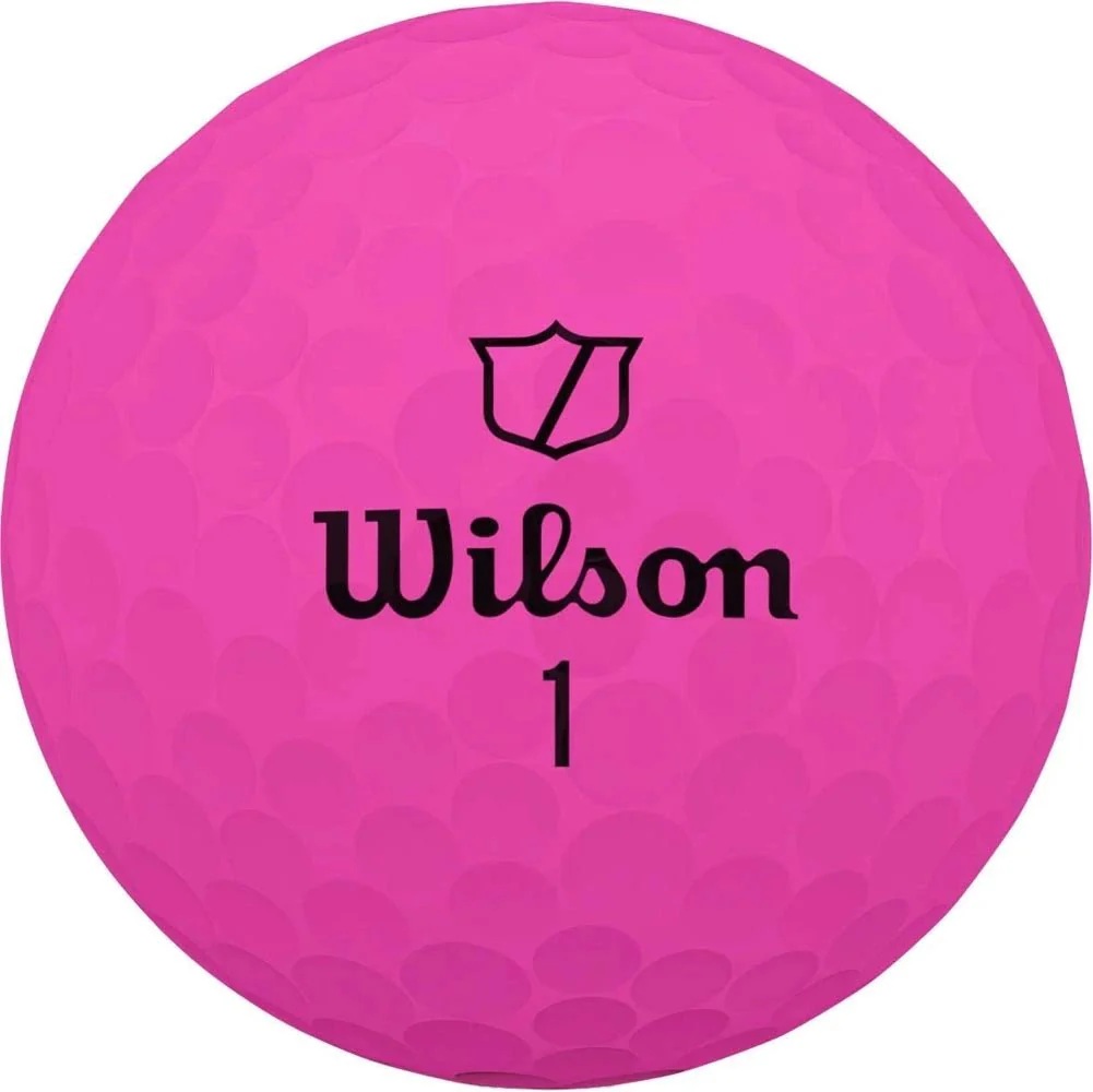 Wilson Duo Soft Golf Balls - Pink - Image 2