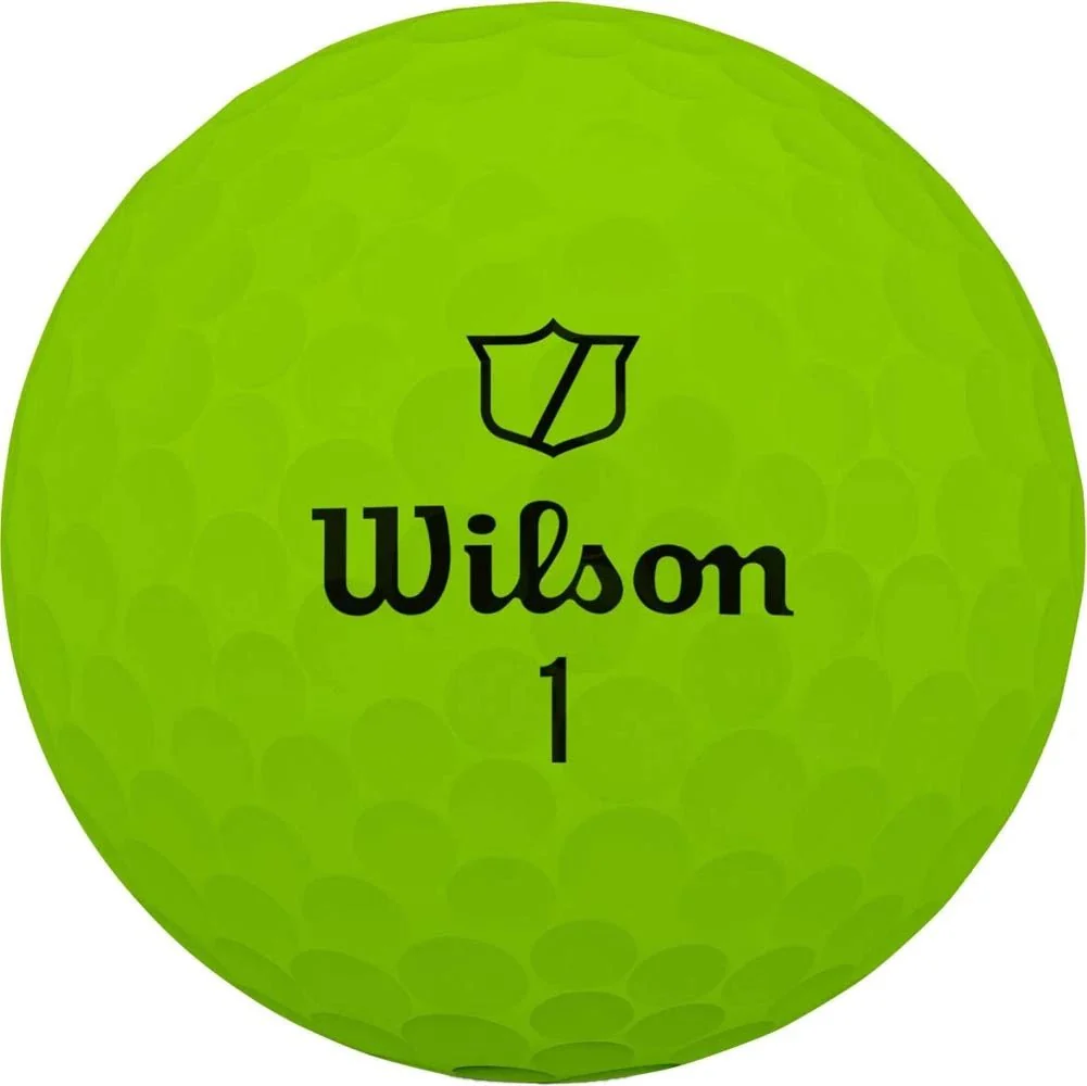 Wilson DUO Soft Green Personalized Golf Balls - Image 3