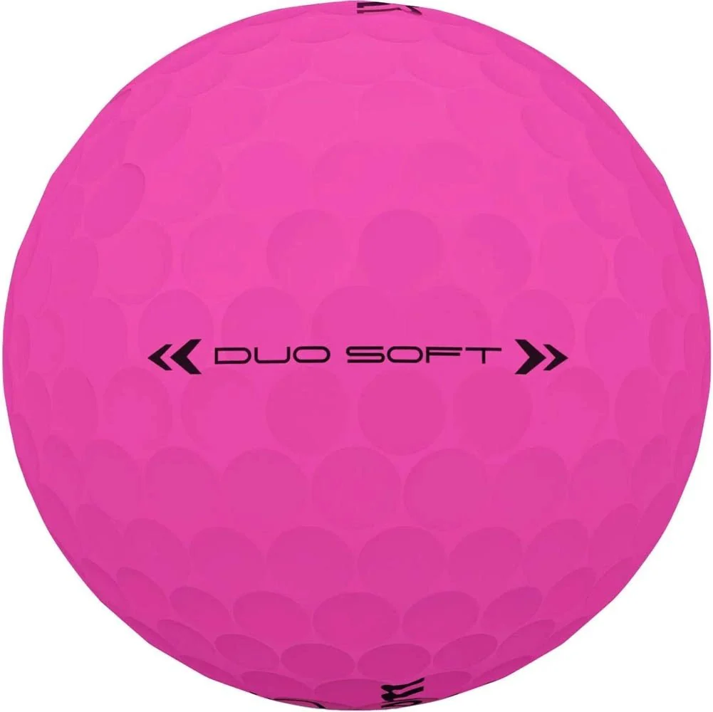 Wilson DUO Soft Pink Personalized Golf Balls - Image 4