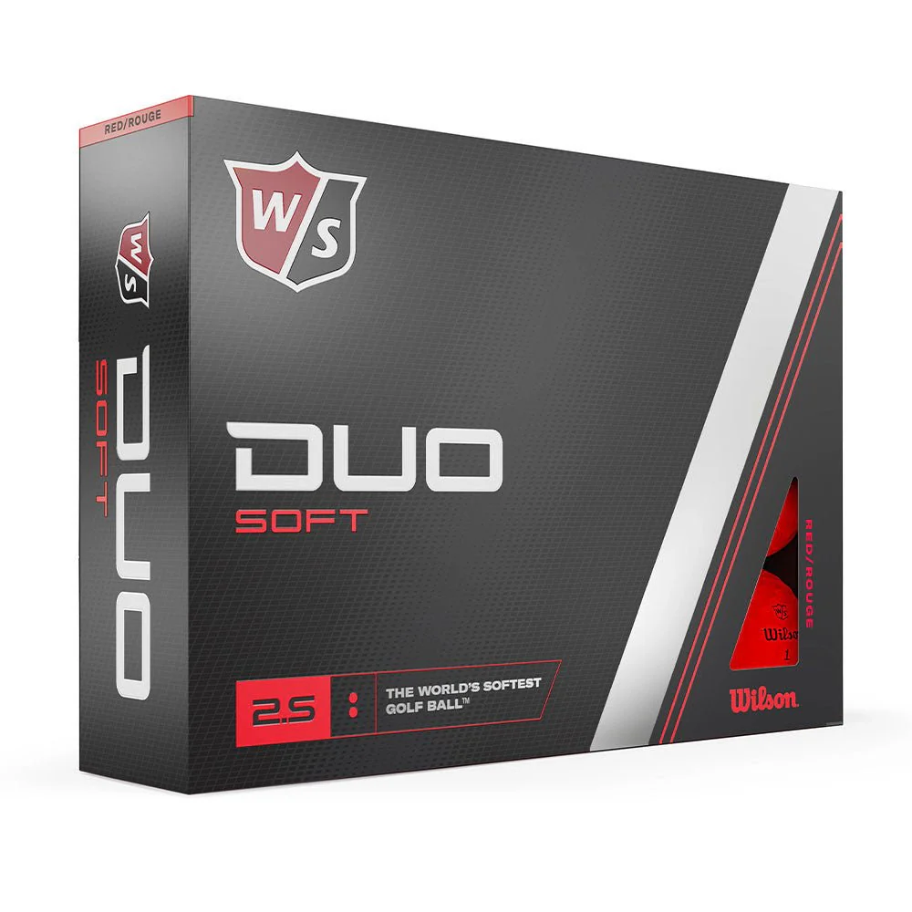 Wilson Duo Soft Golf Balls - Red - 2023 - Prior Generation - Image 3