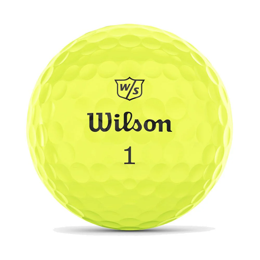 Wilson Triad Golf Balls - Yellow - 2023 - Prior Generation - Image 2