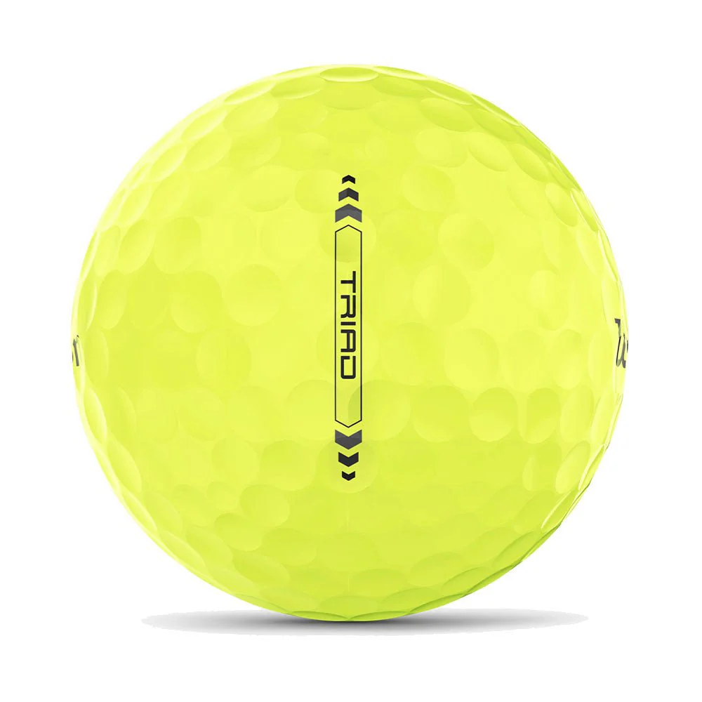 Wilson Triad Golf Balls - Yellow - 2023 - Prior Generation - Image 3