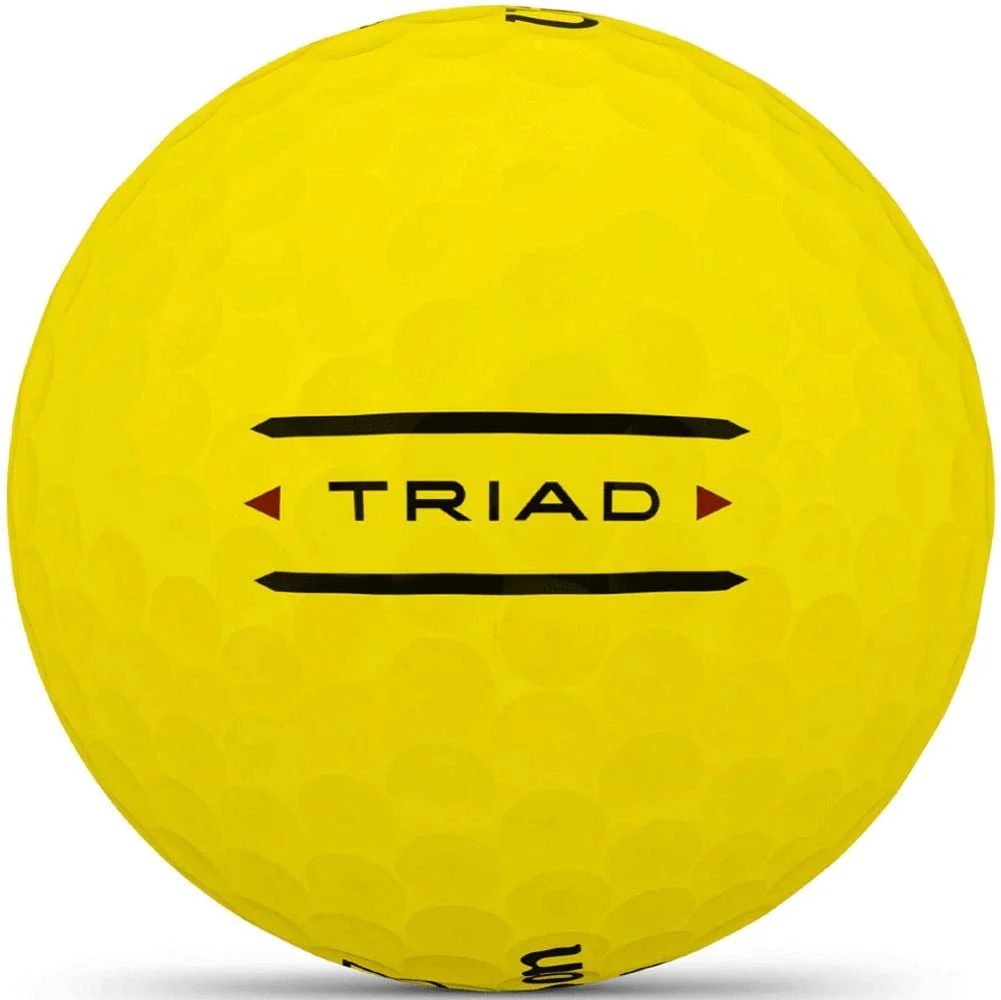 Wilson Traid Golf Balls - Yellow - Image 3