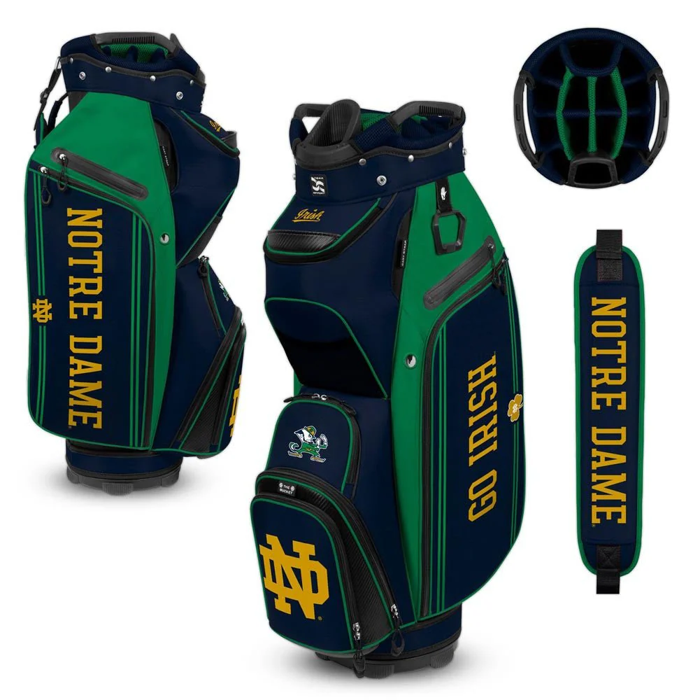 WinCraft NCAA Notre Dame Fighting Irish The Bucket Cart Bag - Image 5