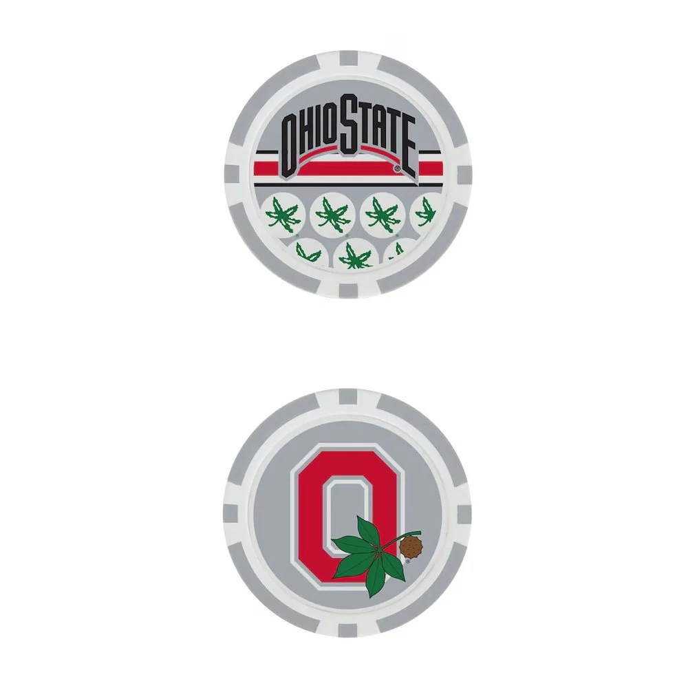 WinCraft NCAA Ohio State Buckeyes Ball Marker Set - Image 3