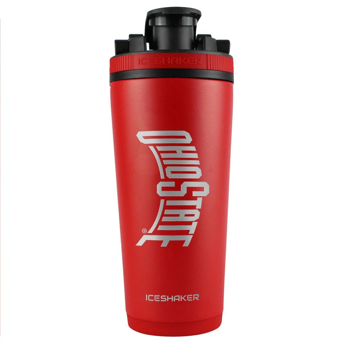 WinCraft NCAA Ohio State Buckeyes Stainless Steel Ice Shaker - 26 oz - Image 3