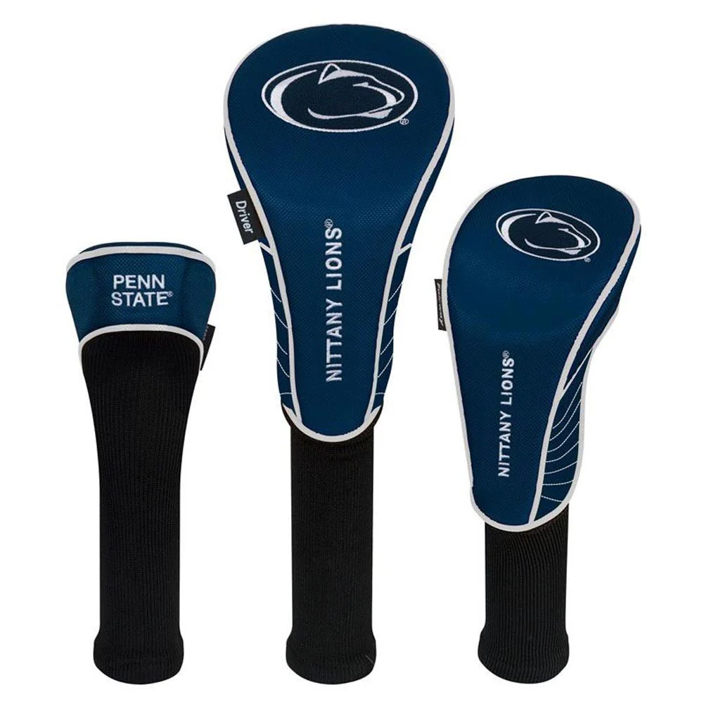 WinCraft NCAA Set of 3 Headcovers - Penn State Nittany Lions